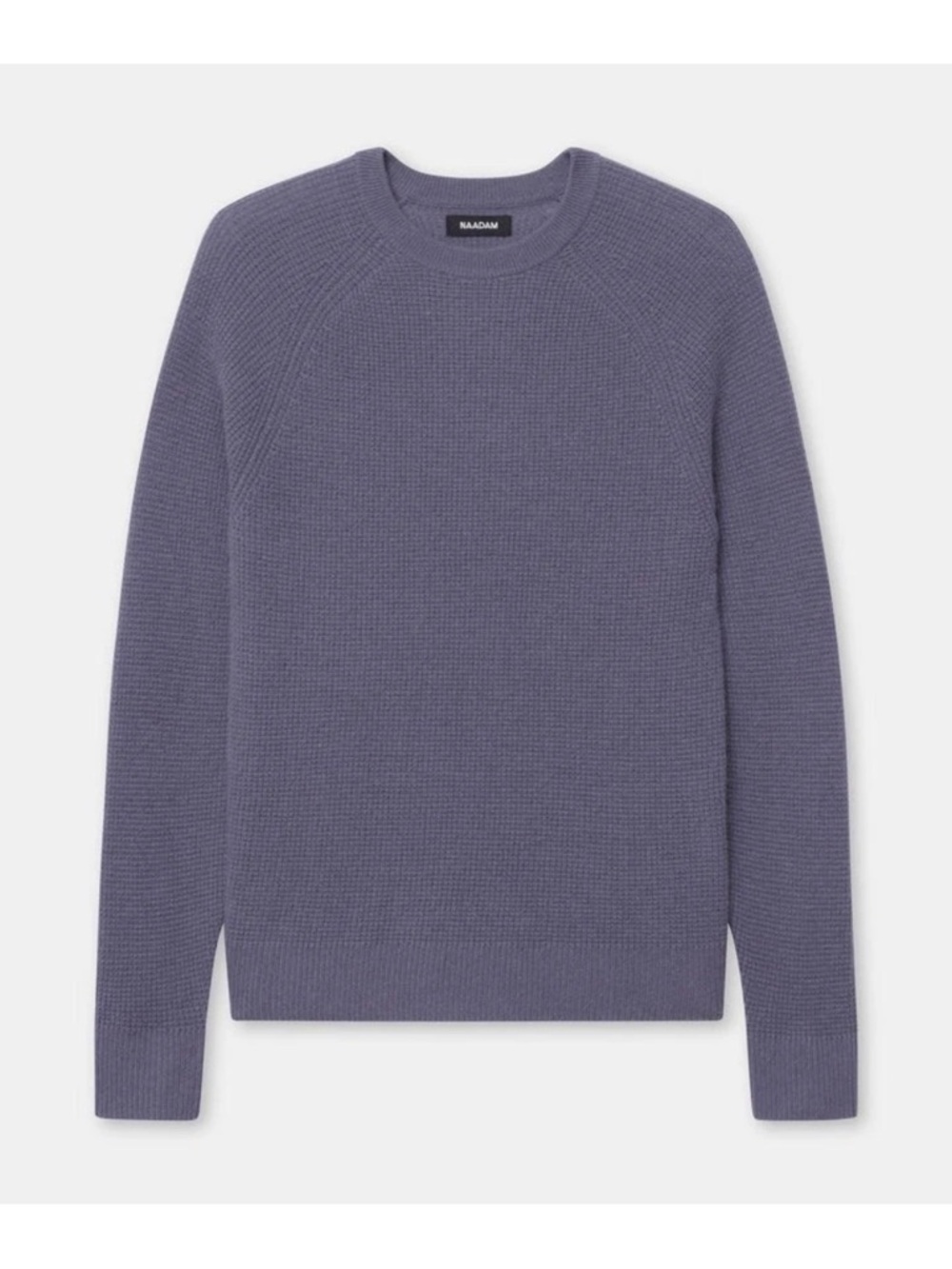 NAADAM Men's Crewneck Sweater in Slate Lavender